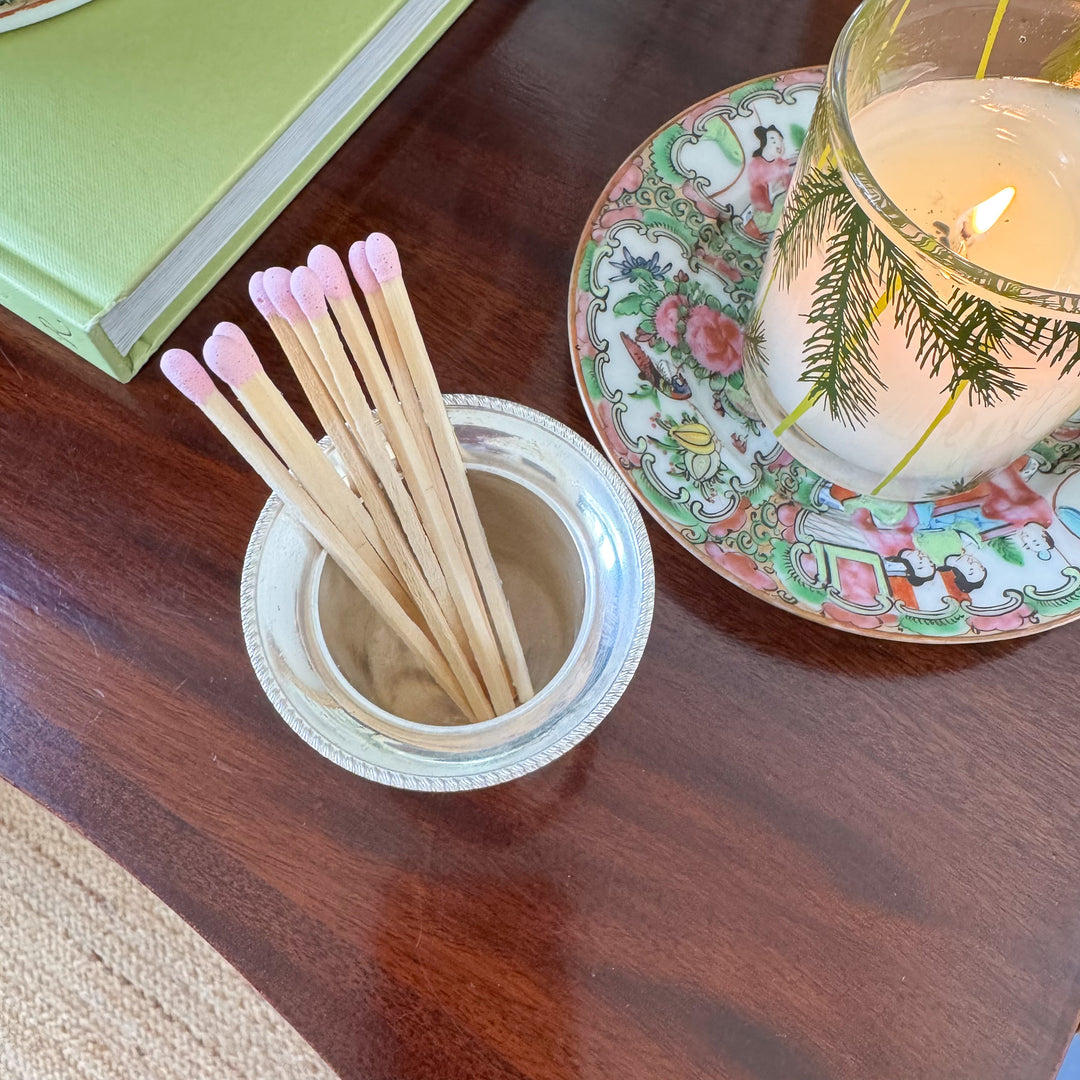 Mini Vintage Silverplate Urn with Lion Handles