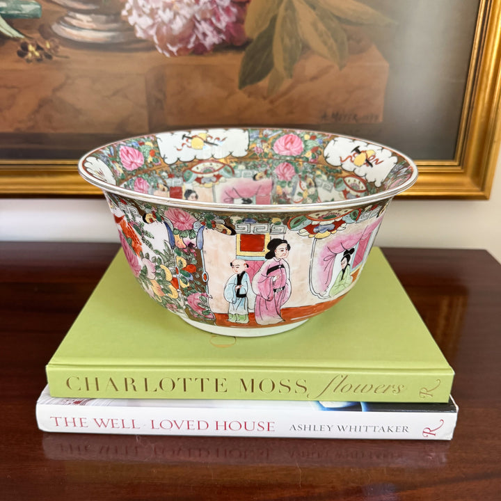 Vintage Rose Medallion Bowl