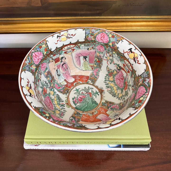 Vintage Rose Medallion Bowl