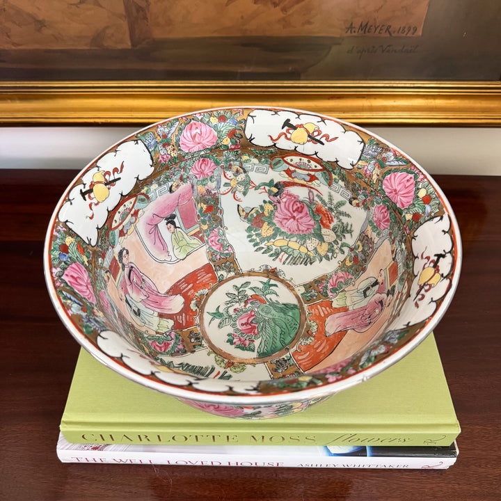 Vintage Rose Medallion Bowl