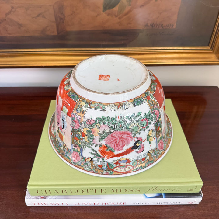 Vintage Rose Medallion Bowl