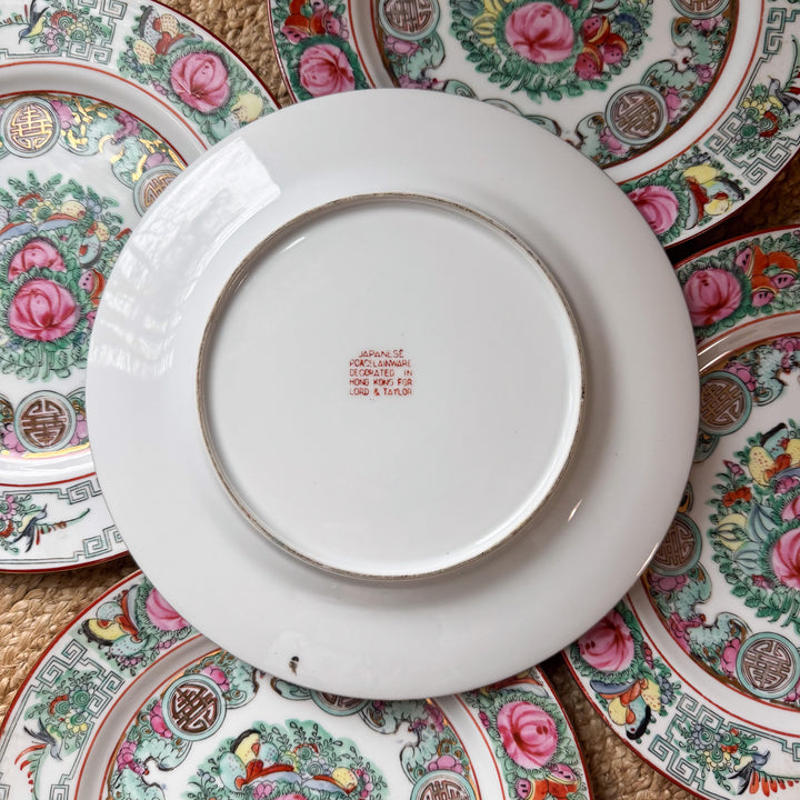 Vintage Rose Canton 10.25" Plates - Sold Individually