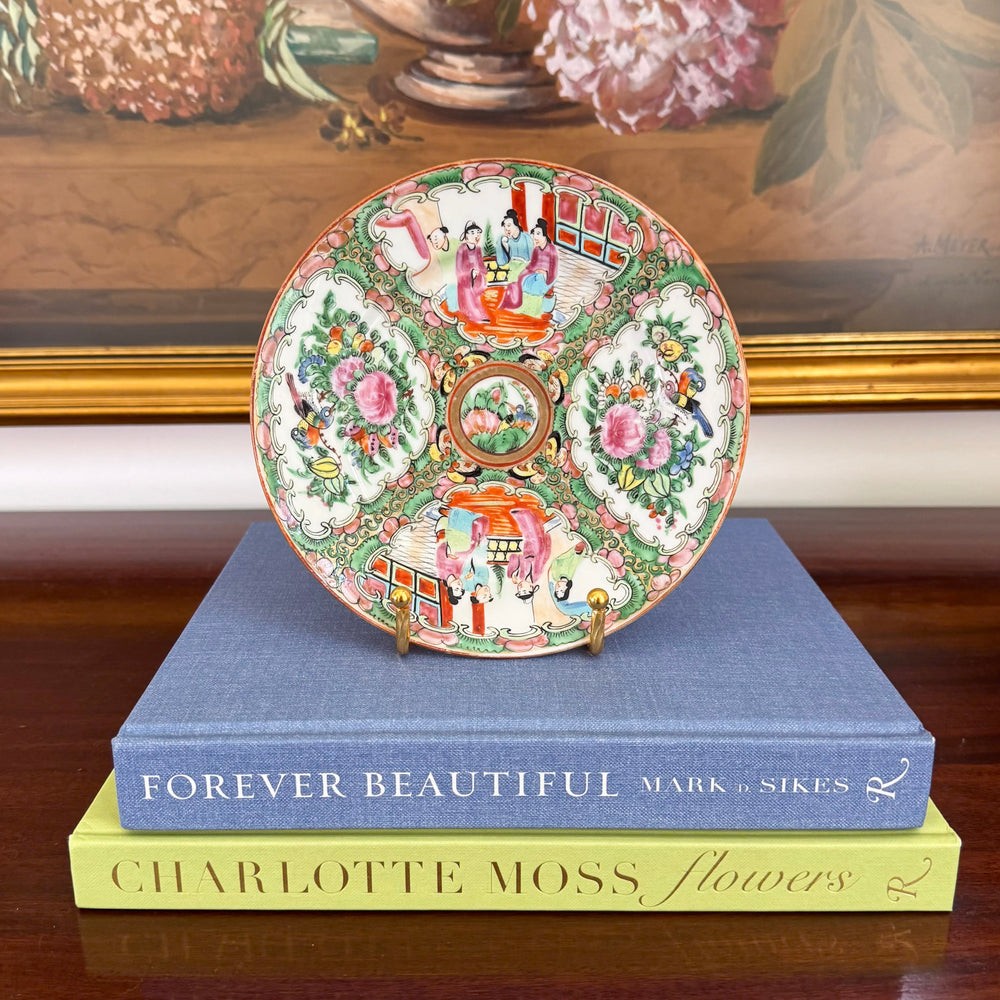 7" Rose Medallion Plates 