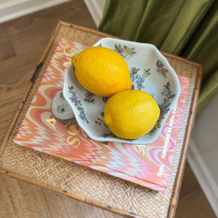Vintage Chinoiserie Monkey Bowl