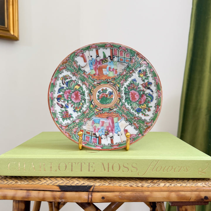 Antique Rose Medallion 7.5" Plates - Sold Individually