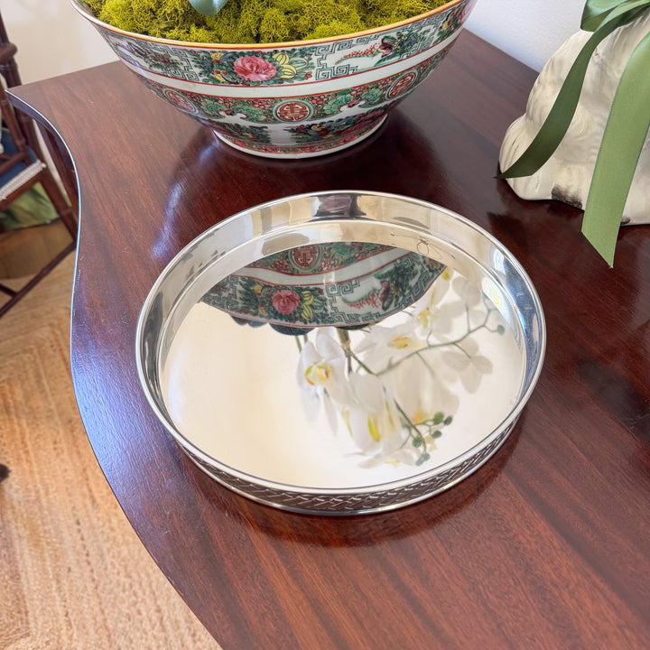 Ralph Lauren Equestrian Braid Round Tray