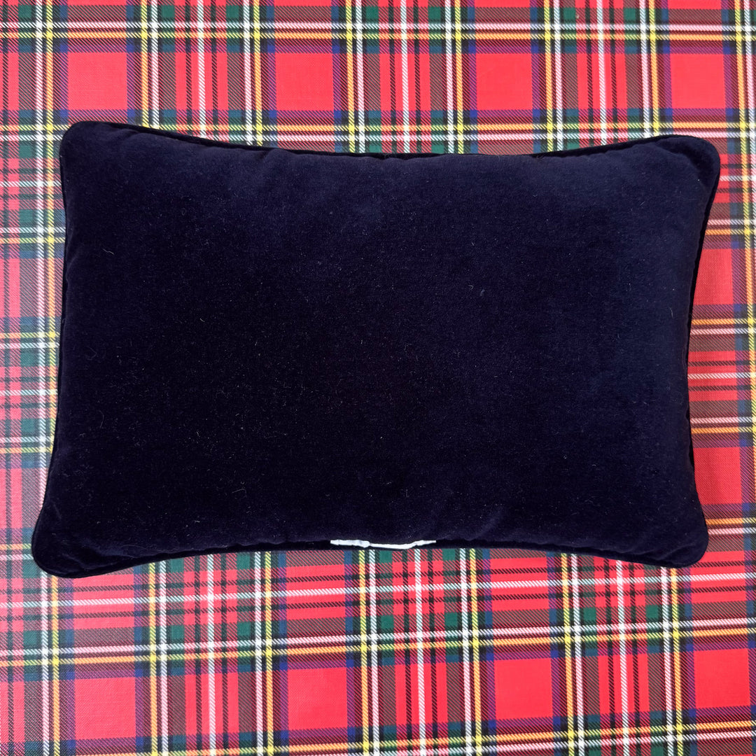 Like Friends, its the Old Ornaments that Mean the Most Needlepoint Pillow