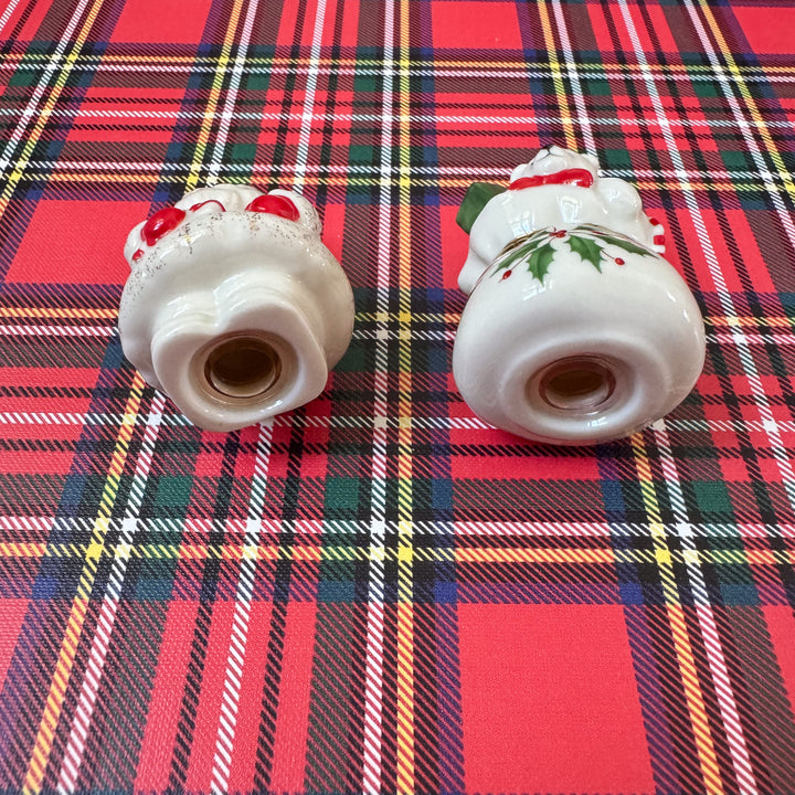 Lenox Holiday Hanging Salt & Pepper Set - Santa and His Bag of Toys