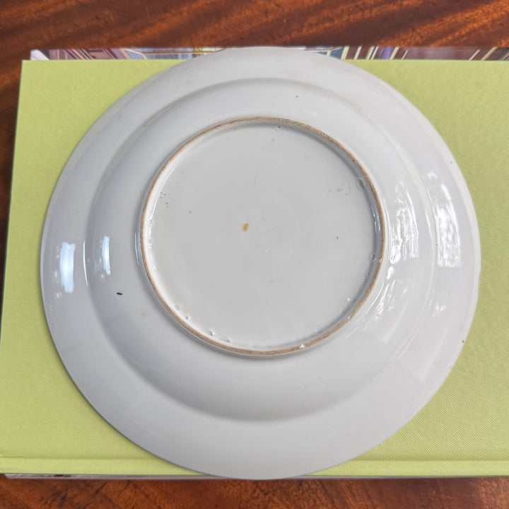 Vintage Rose Medallion Shallow Bowl