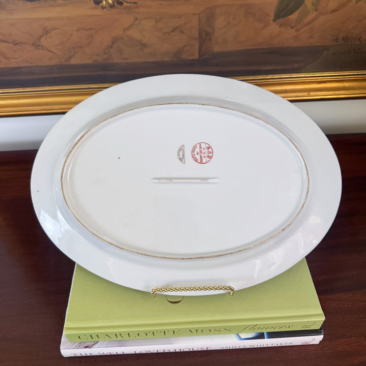 Vintage Rose Medallion Platter