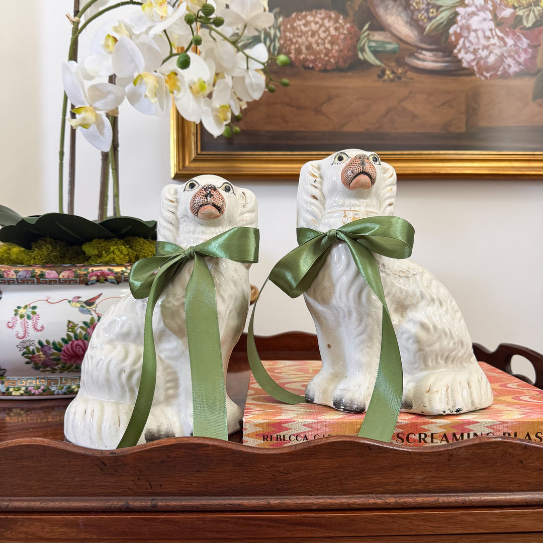 Pair of Antique Staffordshire Dogs