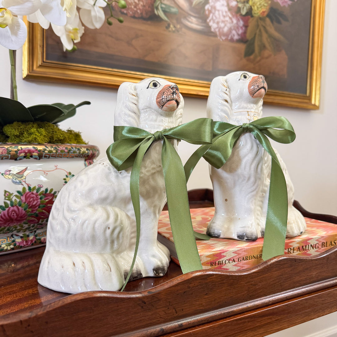 Pair of Antique Staffordshire Dogs