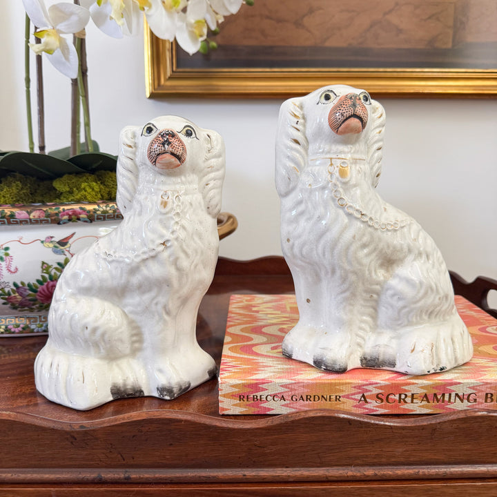 Pair of Antique Staffordshire Dogs