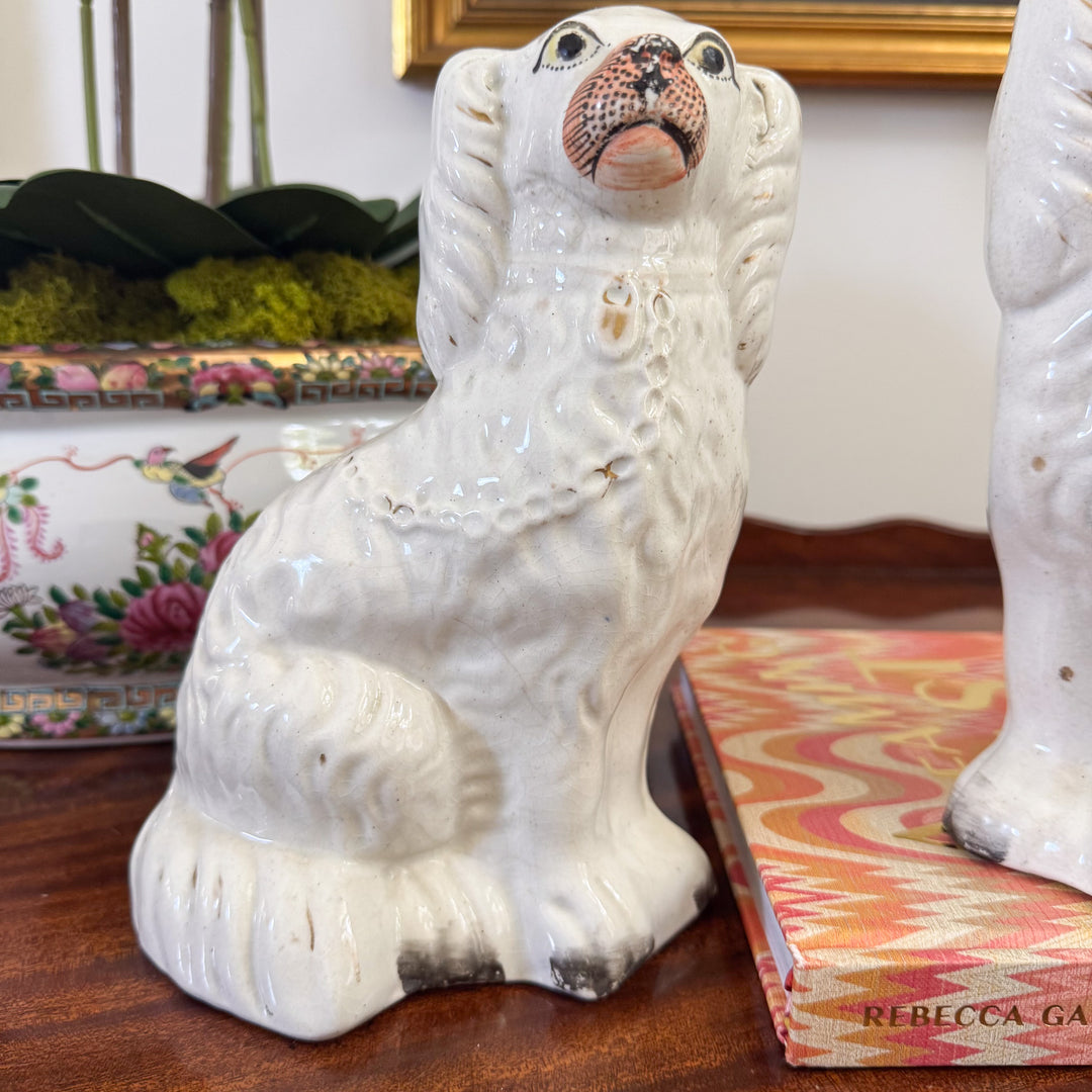 Pair of Antique Staffordshire Dogs