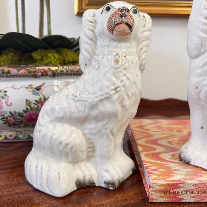Pair of Antique Staffordshire Dogs
