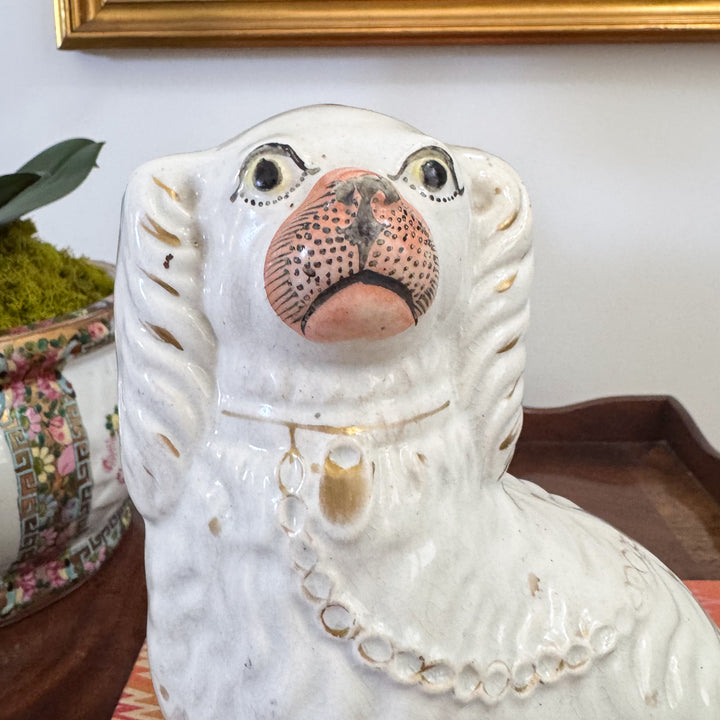 Pair of Antique Staffordshire Dogs