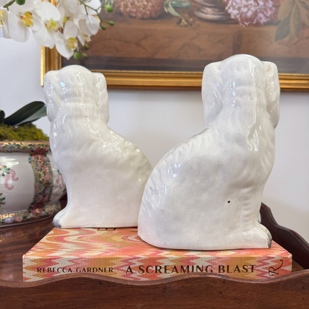 Pair of Antique Staffordshire Dogs
