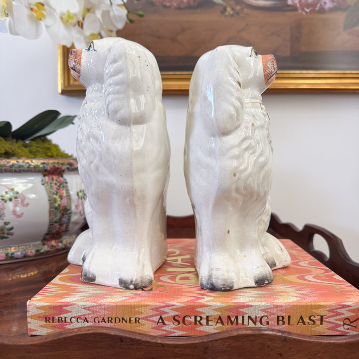 Pair of Antique Staffordshire Dogs