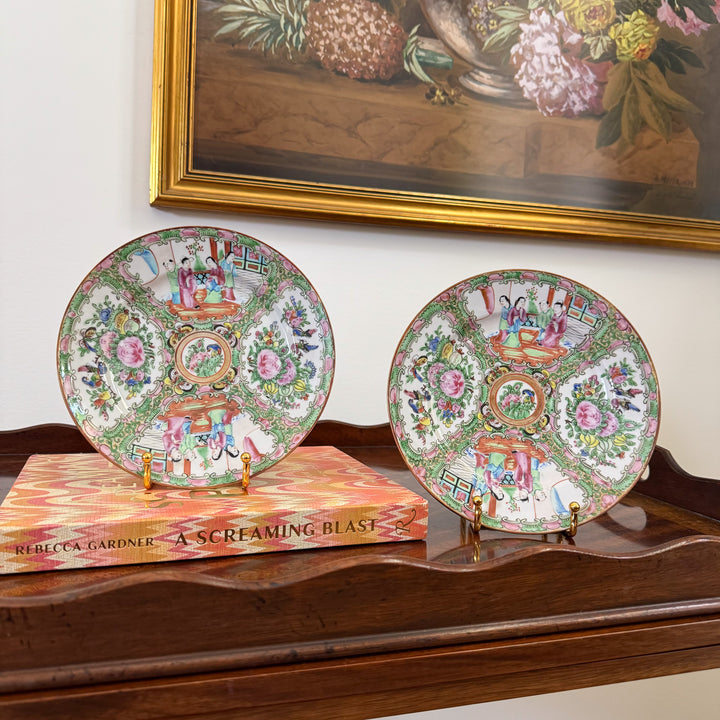Antique Rose Medallion Plate