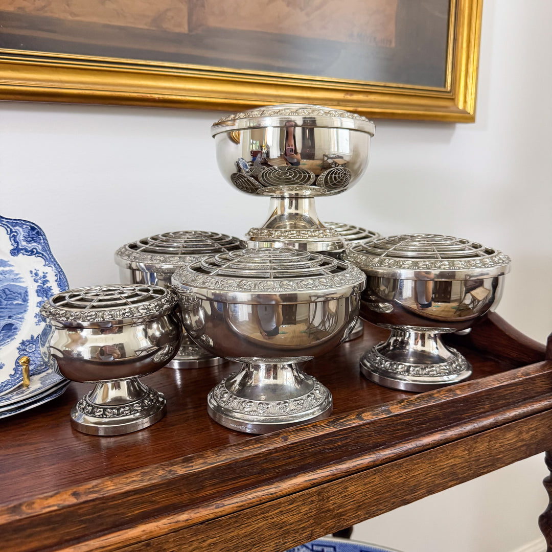 Vintage English Rose Bowls