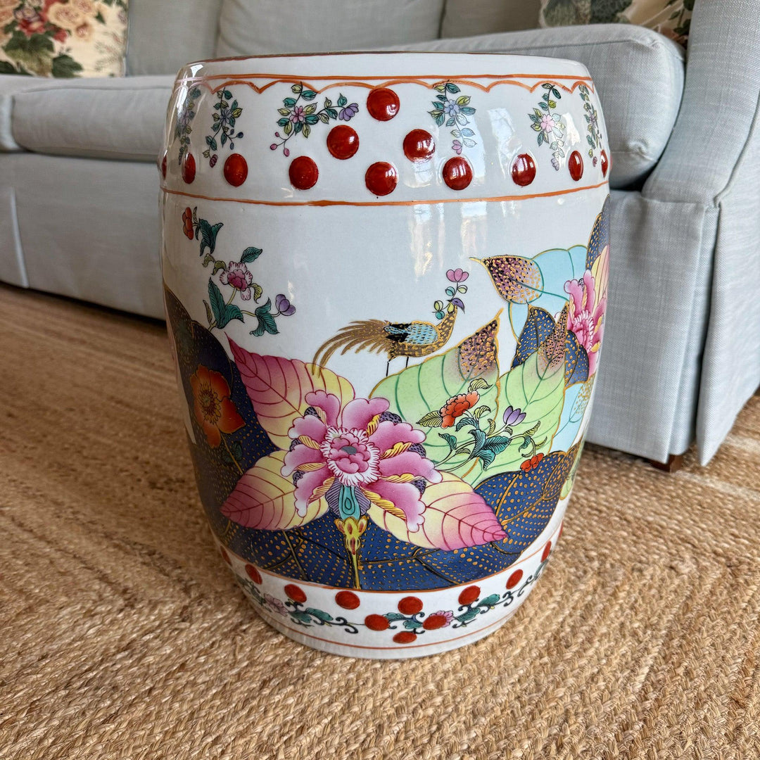 Tobacco Leaf Garden Stool