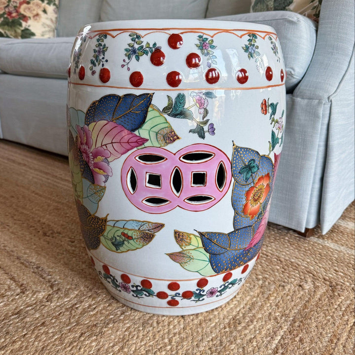 Tobacco Leaf Garden Stool