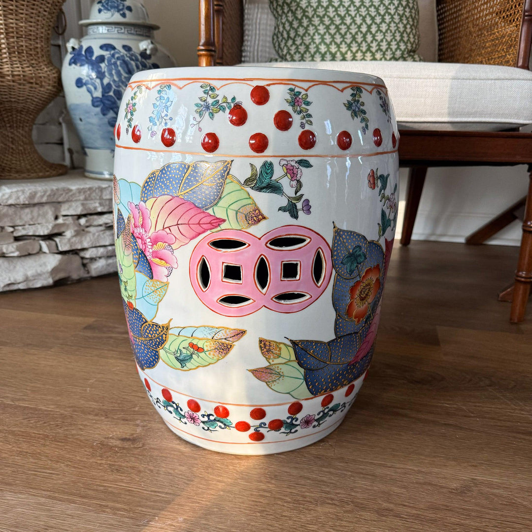 Tobacco Leaf Garden Stool