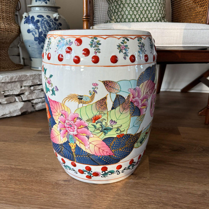 Tobacco Leaf Garden Stool